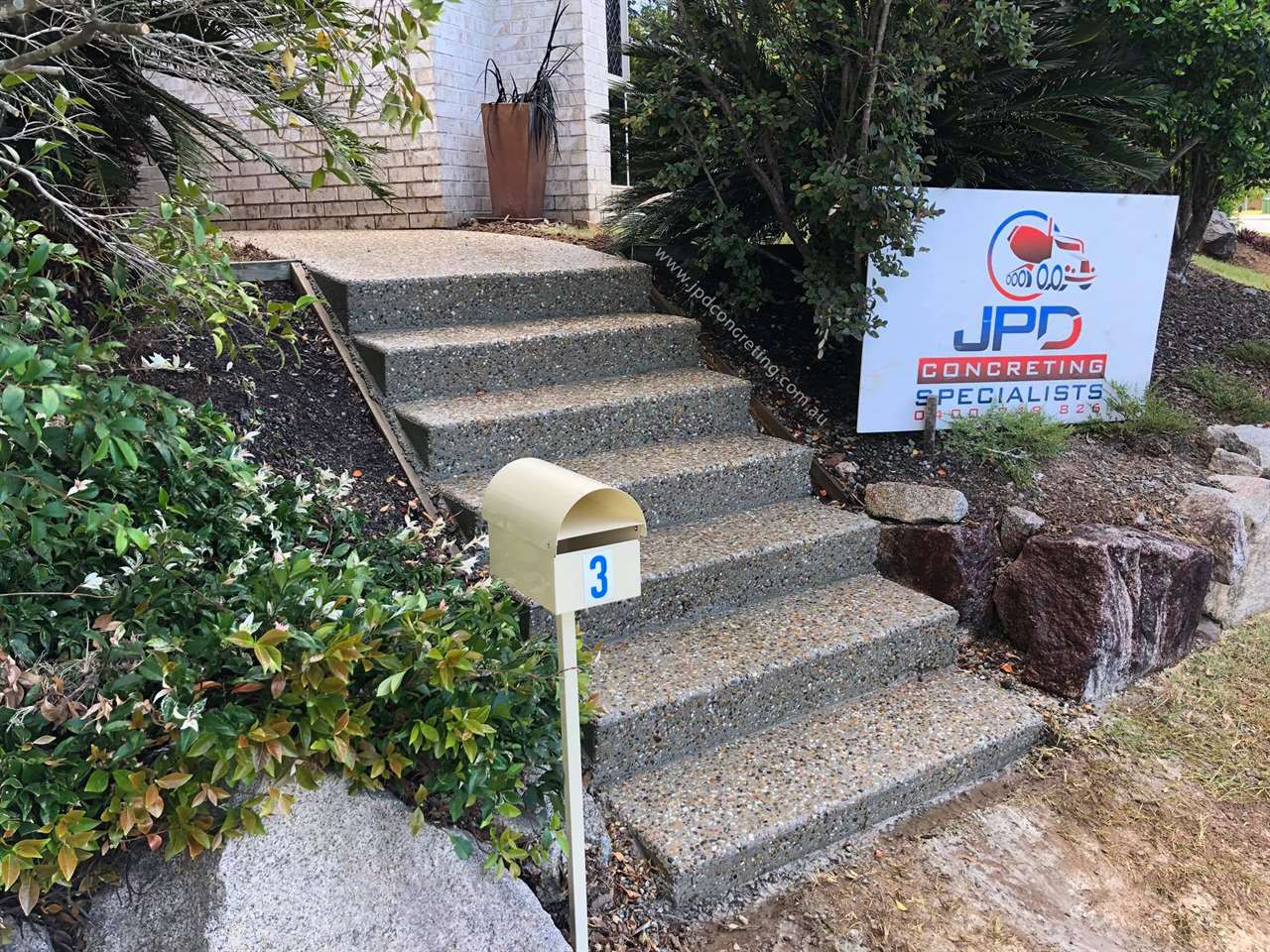 JPD Stairs Concreting